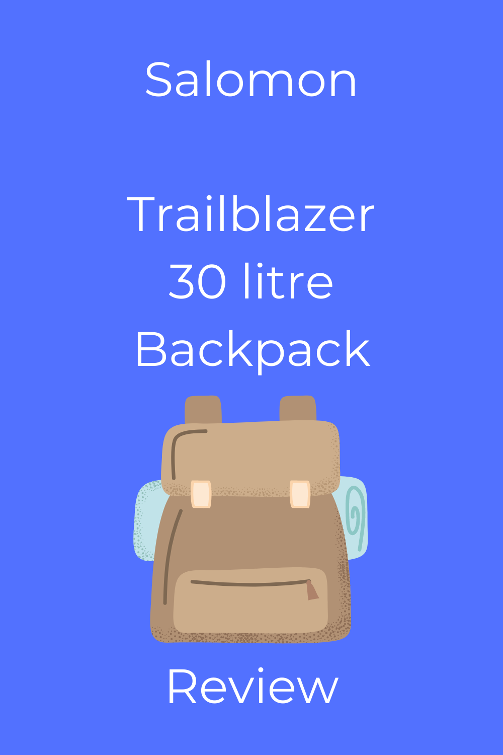 Salomon trailblazer 2024 20 backpack review